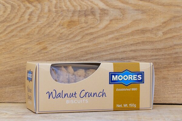 Moores Walnut Crunch  Biscuits